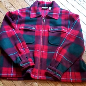 Vintage Liz Claiborne Plaid Jacket